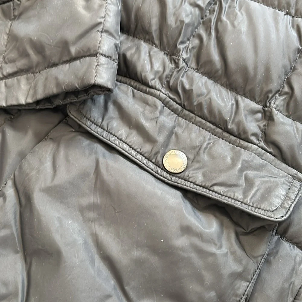 Land’s End Men's Black Quilted Puffer Jacket
